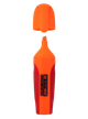 Текст-маркер Buromax Neon с резиновыми вставками 2-4 мм Оранжевый (ВМ.8904-11) - изображение 1