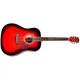 Гітара акустична EQUITES WKL 01 RDS 41'' (Червоно-чорний колір) - зображення 1