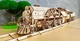 Механический деревянный 3D пазл Ugears Локомотив c тендером V-Экспресс из фанеры (70058) - изображение 6