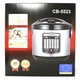 Мультиварка з фритюрницею Crownberg CB 5523 5L 45 програм 860W русское меню + книга рецептів - зображення 4