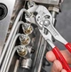 Мініатюрний цанговий ключ (переставні кліщі) Knipex 86 03 125 - изображение 2