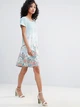 Платье Uttam Boutique S Бирюзовый 8000129 - изображение 8
