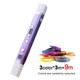3D-ручка MYRIWELL 3 RP100C Purple (ABC, PLA, PCL) + 9 метрів PLA пластика та Трафарети - зображення 8