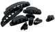 Набор органайзеров для кабеля ExtraDigital Cable Clips CC-926 10 шт Black (KBC1711) - изображение 1