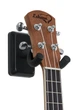Держатель настенный для укулеле GATOR FRAMEWORKS GFW-UKE-HNGRBLK Wall Mount Ukulele/Mandolin Hanger - изображение 2