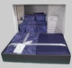 Постільна білизна First Choice Cotton Satin 200*220 Advina Indigo Євро - зображення 2