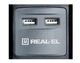 Фильтр питания REAL-EL RS-3 USB Charge - изображение 2