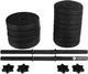 Гантели RN-Sport битумные по 11 кг комплект 2 шт (BD-11) - изображение 1