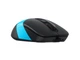 Миша A4Tech FM10 Black/Blue USB - изображение 4