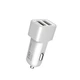 Набор 2 в 1 АЗУ With Micro-Usb Cable DC12-24V MY-20, 1xUSB, 5V/12W Output: 5V/2.4A White Автомобильное зарядное устройство 11483 - изображение 1