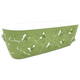 Горшок для цветов балконный 3D 7,3 л тёмно-зелёный Alyaplastik - изображение 1