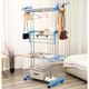 Сушилка органайзер вешалка-стойка для вещей Spray Painting Clothes Hanger до 40 кг - изображение 8
