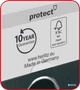 Папка-регистратор Herlitz А4 8см Protect бирюзовая (50015931) - изображение 3