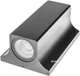 Вулична підсвітка фасадів Brille AL-230/2x3W NW COB LED IP65 BK (34-192) - зображення 1
