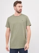 Футболка длинная мужская Tommy Hilfiger 10209.2 S Хаки - изображение 1