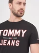 Футболка длинная мужская Tommy Hilfiger 10213.1 M Черная - изображение 4