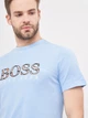 Футболка Boss 10264.3 S (44) Голубая - изображение 4