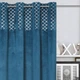 Дизайнерская штора EuroFirany HAZEL 140 х 250 см (EU-372888) синяя - изображение 2