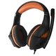 Навушники Crown CMGH-2003 Orange, mini jack 3.5 mm, регулятор гучності, довжина кабелю 3.2 м - зображення 2