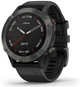 Спортивные часы Garmin Fenix 6 Sapphire Carbon Gray DLC with Black Band - изображение 1