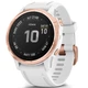 Спортивные часы Garmin Fenix 6S Pro Rose Gold-tone with White Band - зображення 1