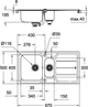 Кухонная мойка Grohe Sink K500 31572SD0 - изображение 4