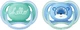 Пустышка Philips AVENT&nbsp;Ultra Air с декором 6-18 мес 2 шт для мальчиков (SCF342/22) - изображение 1
