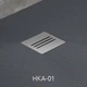 Душовий піддон Kyntos F 140x80 см антрацит (HKF14080-64) - зображення 3