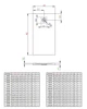 Душовий піддон Kyntos F 110x90 см білий (HKF11090-04) - изображение 6