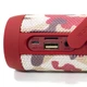 Bluetooth колонка FM радио ZEALOT S22 Red Camouflage фонарик 3 режима microSD карта громкая связь (F_3944-11328) - изображение 6