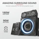 Домашний кинотеатр 5.1 Trust GXT 658 Tytan Surround Speaker System Black - изображение 6