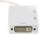 Переходник PowerPlant Mini DisplayPort (Thunderbolt) - HDMI+DVI+VGA (CA910946) - изображение 2