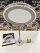 Зеркало для макияжа с подсветкой Flexible My Flexible Mirror X10 на гибкой ножке Белое - изображение 2