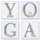 Картина по номерам Идейка Полиптих "YOGA прованс" (4шт) 18х18см CH116 - изображение 1