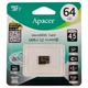Карта памяти Apacer microSDXC 64Gb UHS-1 (Class 10) (R-45 Mb/s) - изображение 2