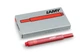 Набір чорнильних картриджів LAMY T10 червоний 5 шт. (1602076) - изображение 1