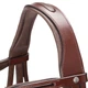 Уздечка для верховой езды Fouganza 580 Glossy размер лошади CS Коричневая (2393556) - зображення 6