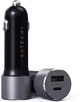 Автомобільний зарядний пристрій Satechi 72W Type-C PD Car Charger Space Grey (ST-TCPDCCM) - зображення 2