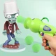 Ігровий набір Plants vs Zombies Пістолет Горохострел + 1 Зомбі 12 см + м'які кулі (Рослини проти зомбі) - зображення 2