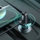 FM-трансмиттер Baseus Energy Column 2в1 MP3 Car QC3.0 18W Charger Bluetooth 5.0 2USB 3A Черно-Серый - изображение 2