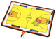 Дошка-планшет тренерська баскетбольна Basketball Coaching Board 42x28,5 см (C-5935) - зображення 1
