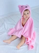 Дитячий рушник з капюшоном DREAM TOWELS ВЕДМЕДИК 76Х92 (DM-1001) - зображення 4