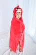 Детское полотенце с капюшоном DREAM TOWELS ANGRY BIRD 76Х92 КРАСНЫЙ (DM-1004) - изображение 4