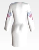 Заготовка жіночої сукні – вишиванки для вишивки бісером і нитками Барвиста Вишиванка Ніжні орхідеї (ПЛ087дБнннн) - изображение 4