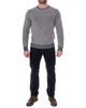 Джемпер чоловічий TRUSSARDI JEANS (52M00125-OF000166-K299/8-91) Сірий M - изображение 2