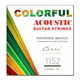 Струны акустической гитары цветные Civin CA90С SL Phosphor Bronze Super Light Color (American Imported) 11/52 - изображение 1