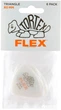 Медиаторы Dunlop 456P.60 Tortex Flex Triangle Player's Pack 0.6 мм 6 шт. - изображение 2