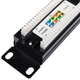 Патч-панель Atcom 19" 24 порта UTP (P5124). 47136 - изображение 2