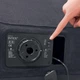 Двухместный надувной велюровий матрас для плавания и сна черный Intex 137 см × 191 см × 25 см - изображение 2