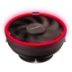 Вентилятор CPU Crown CM-1150PWM, LED Red - зображення 2